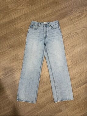 Aritzia Denim Forum The Farrah Hi-Rise Wide Jean